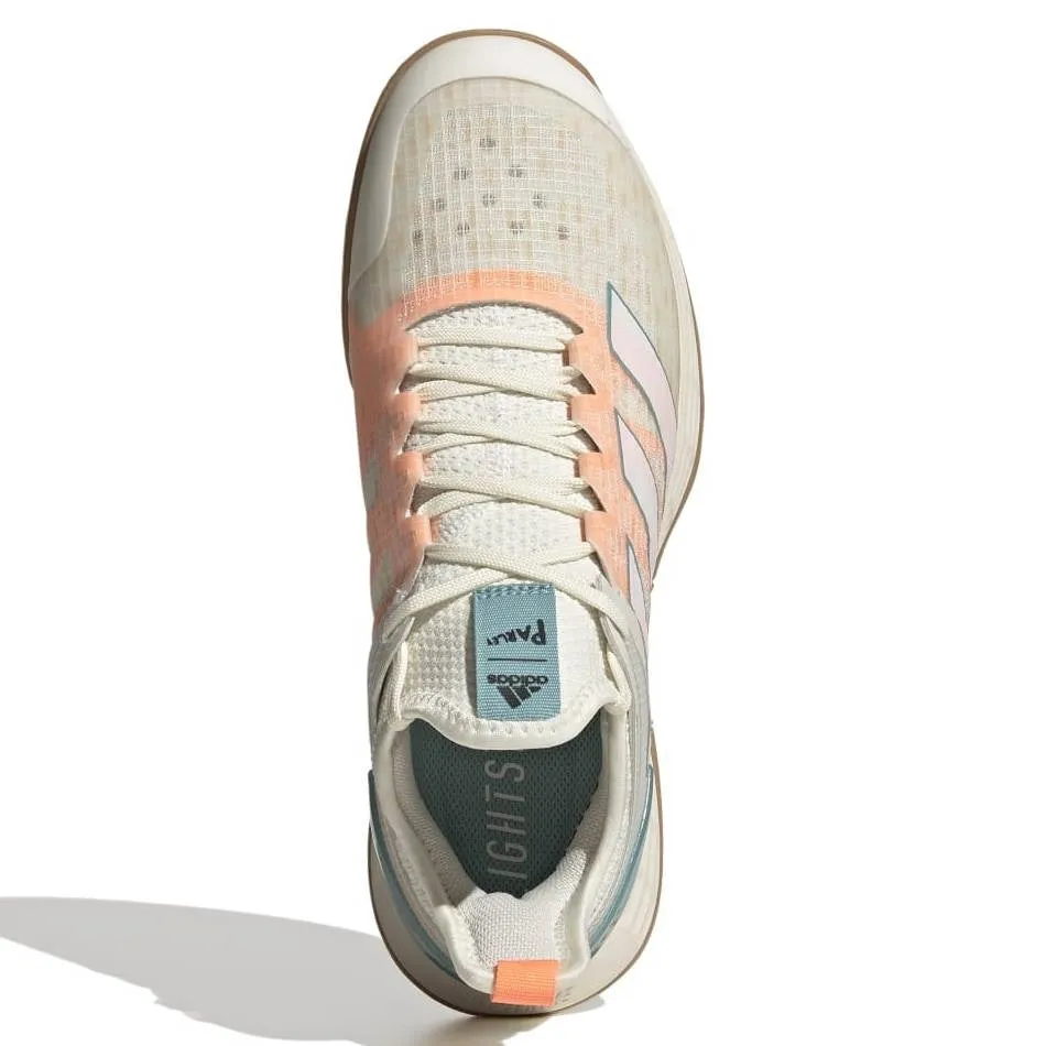 adidas Adizero Ubersonic 4 Parley Women's Tennis Shoes (White/Beam Orange)