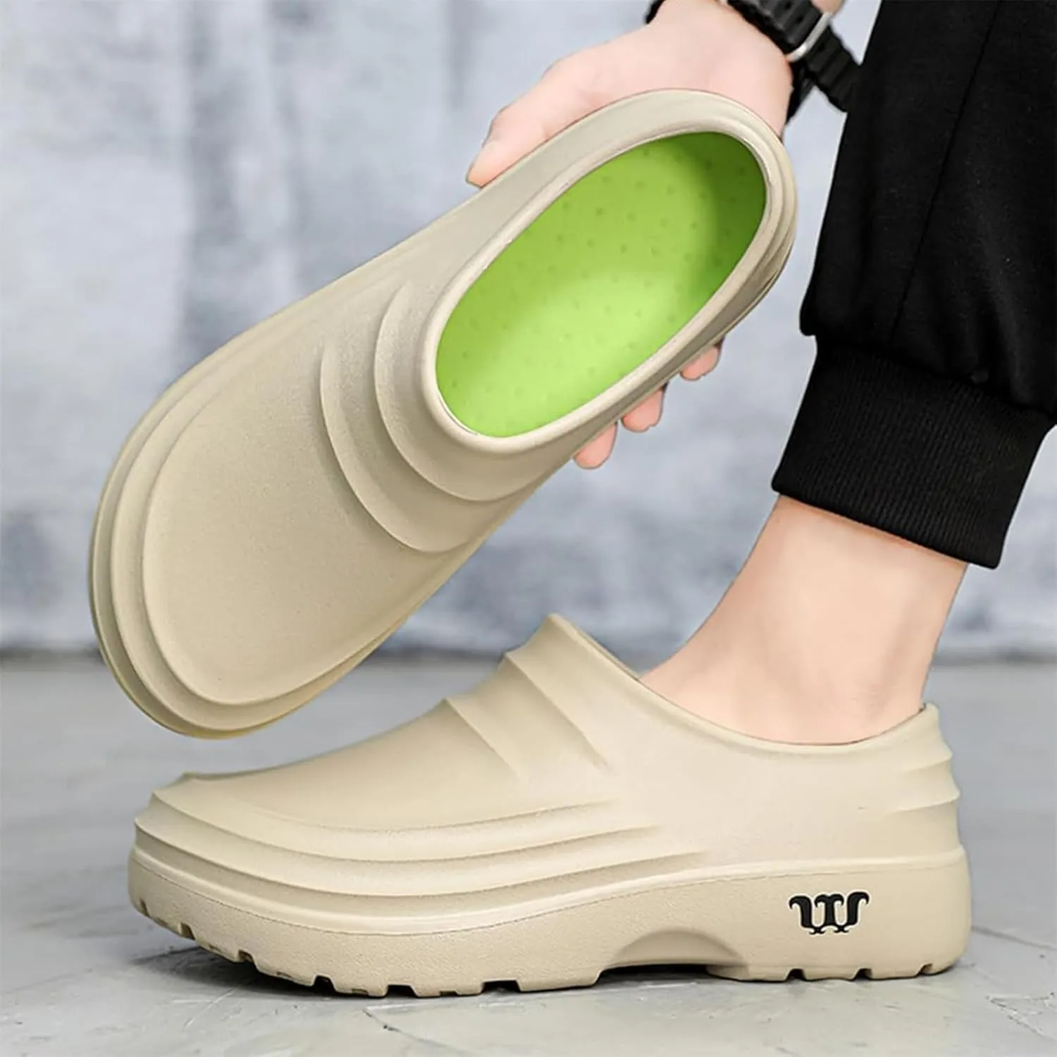 Armadillo Clogs Nurses Shoes for Women Men Chef Shoes for Women Slip Resistant Restaurant Non Slip Work Shoe Women Men Food Service Nursing Shoe Arch Support Waterproof Wide Width Garden Sneakers