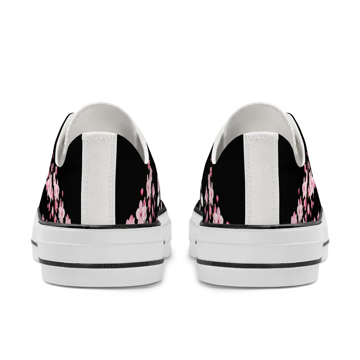 B&W Sakura Low Top Canvas Shoes