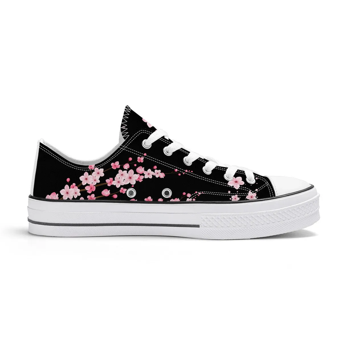 B&W Sakura Low Top Canvas Shoes