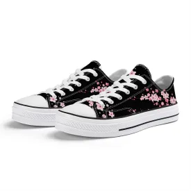 B&W Sakura Low Top Canvas Shoes