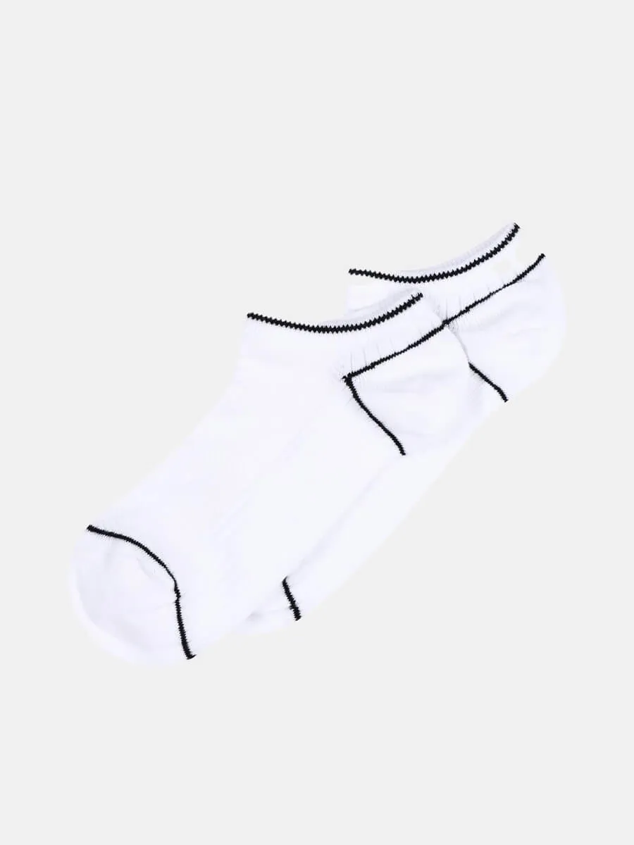 Beth Trainer Socks - White
