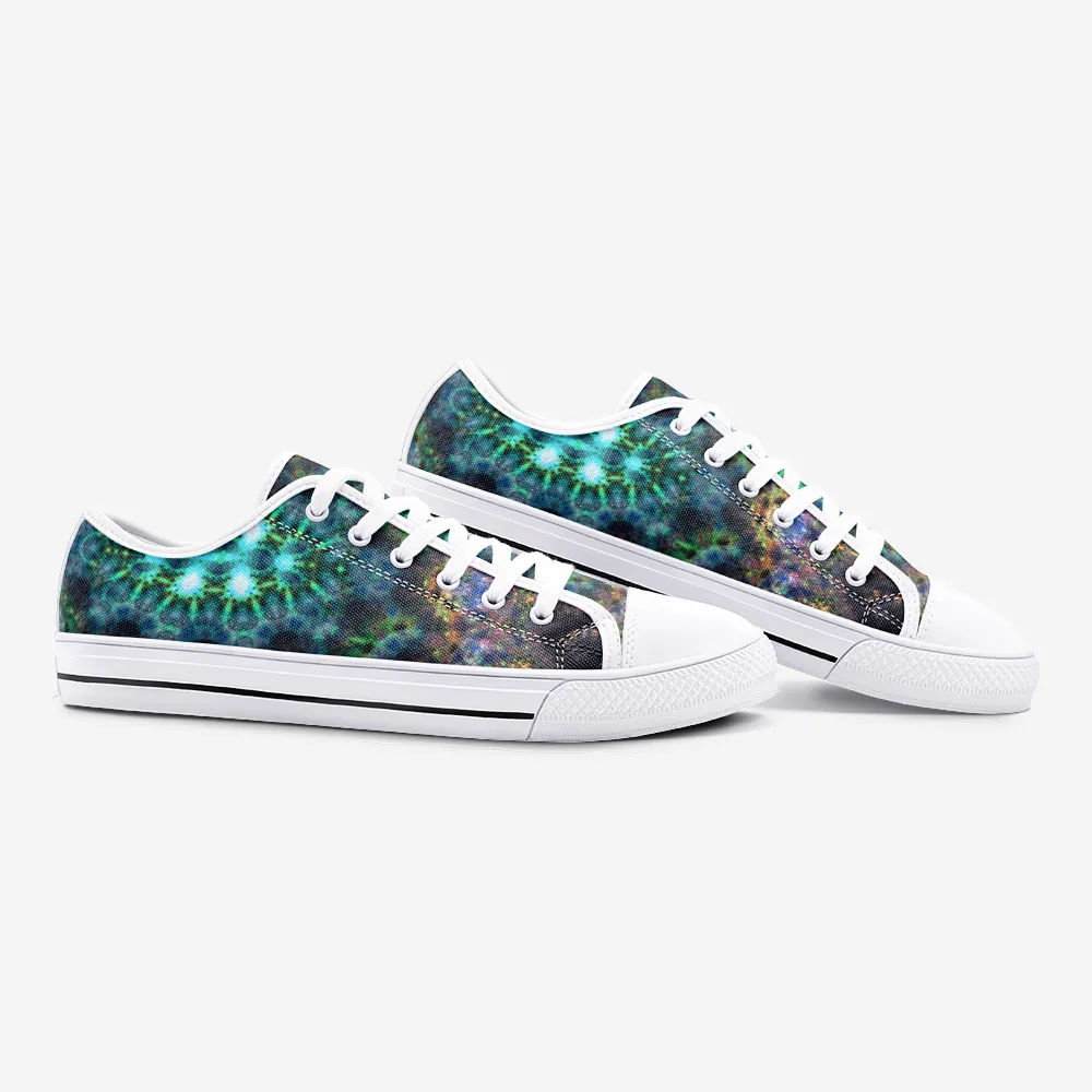 Ceres Psychedelic Canvas Low-Tops