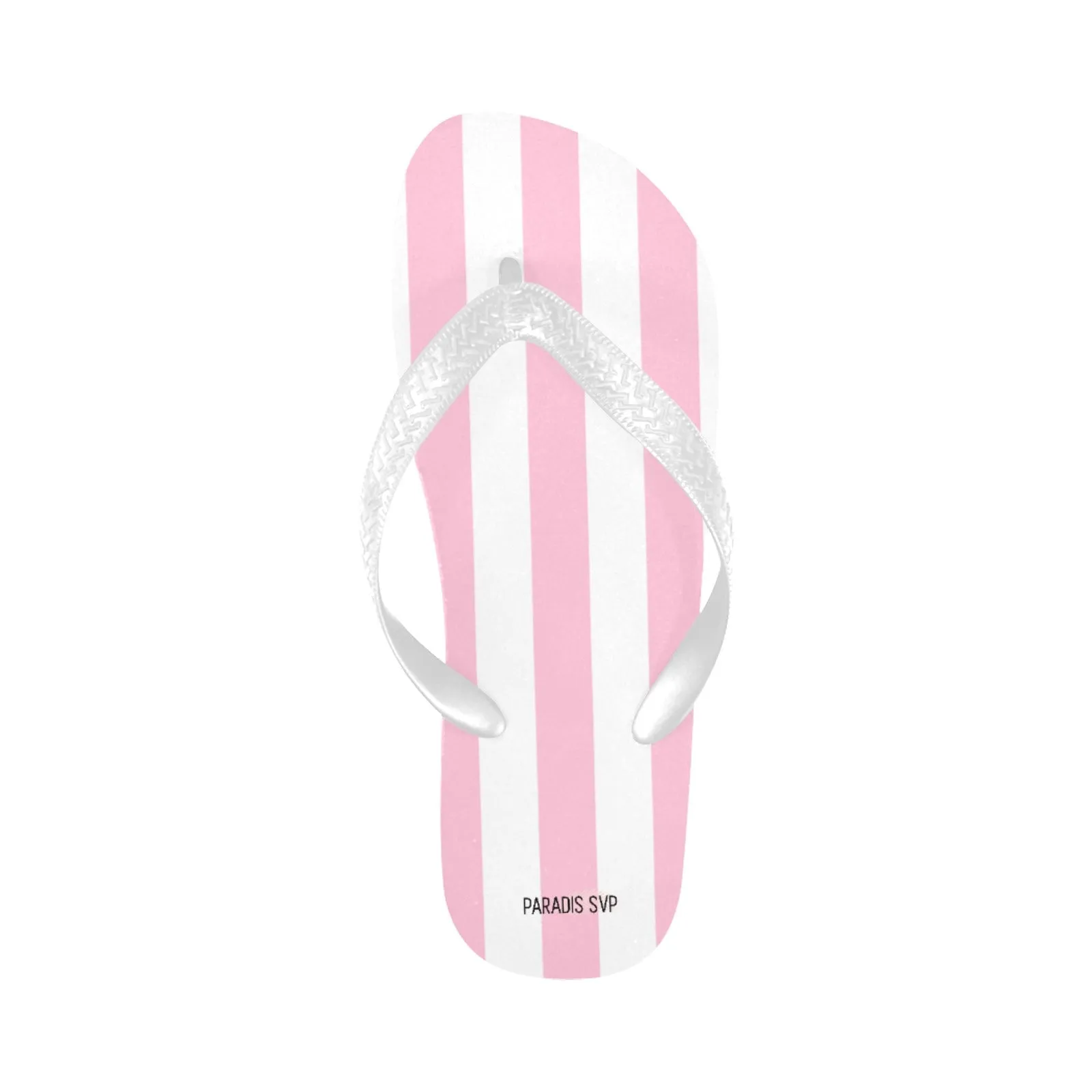 Coastal Cabana - Pink Striped Flip-Flops