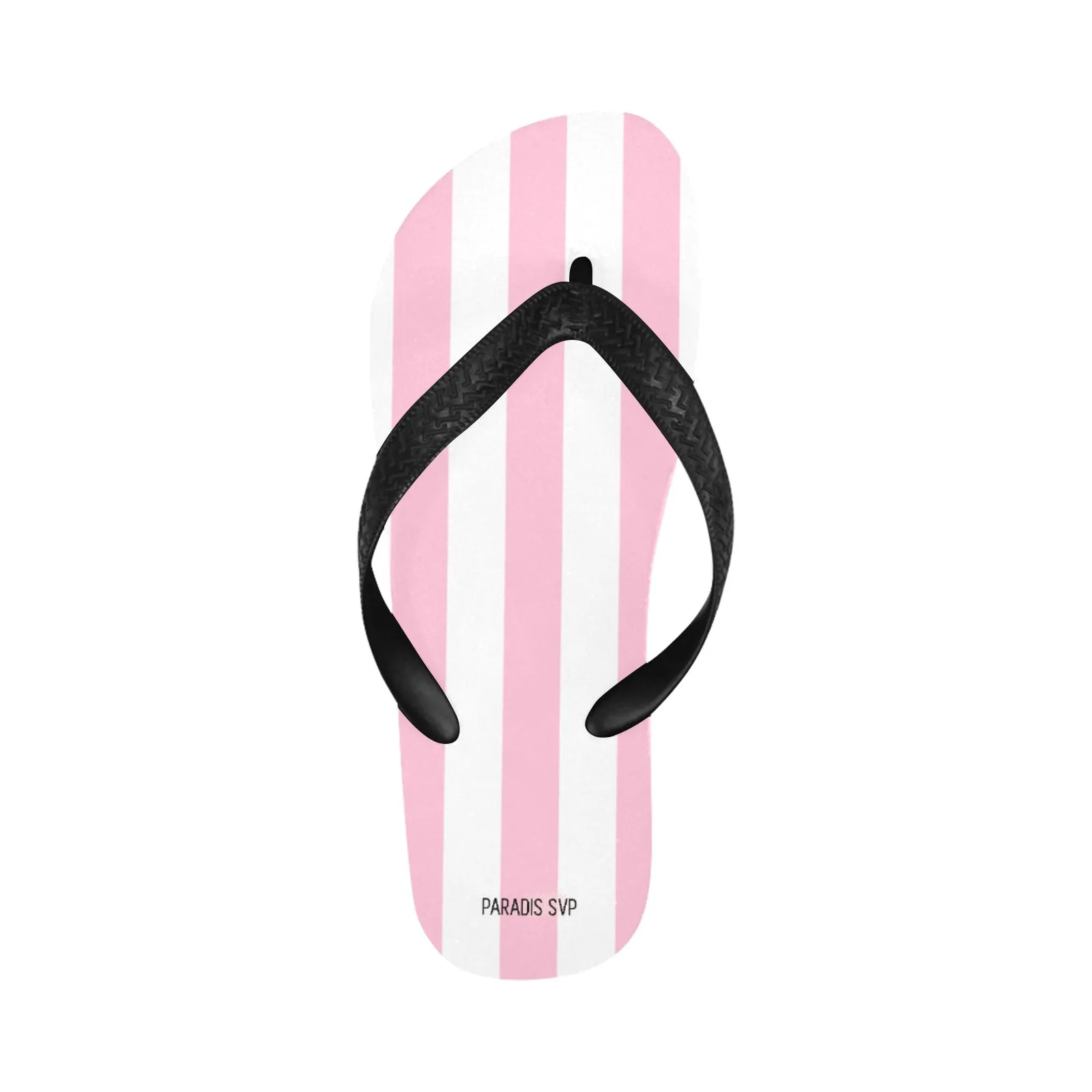 Coastal Cabana - Pink Striped Flip-Flops