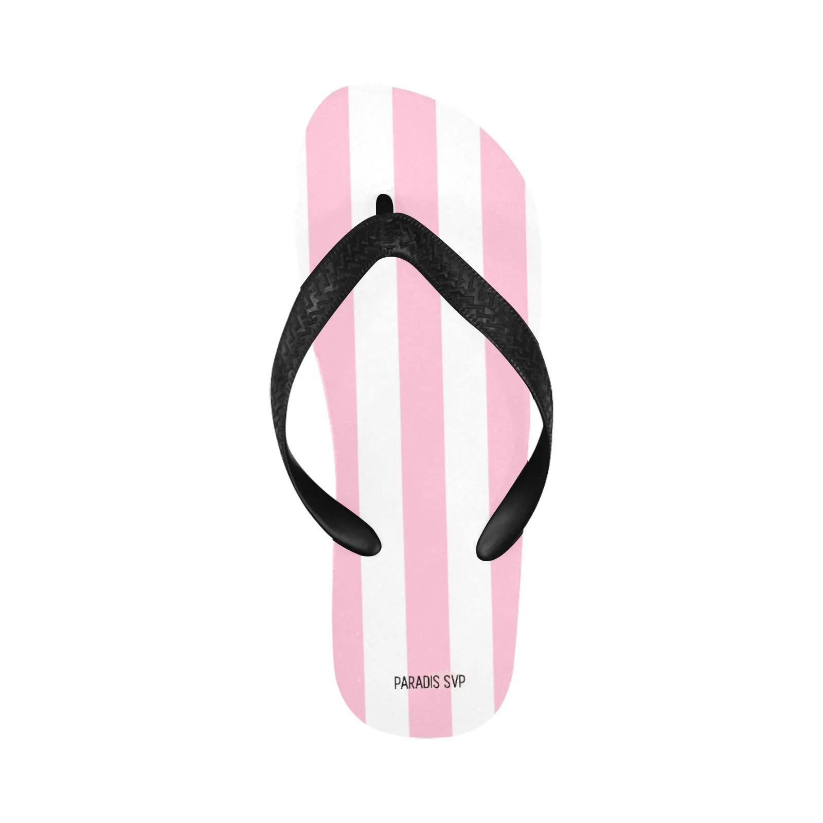 Coastal Cabana - Pink Striped Flip-Flops
