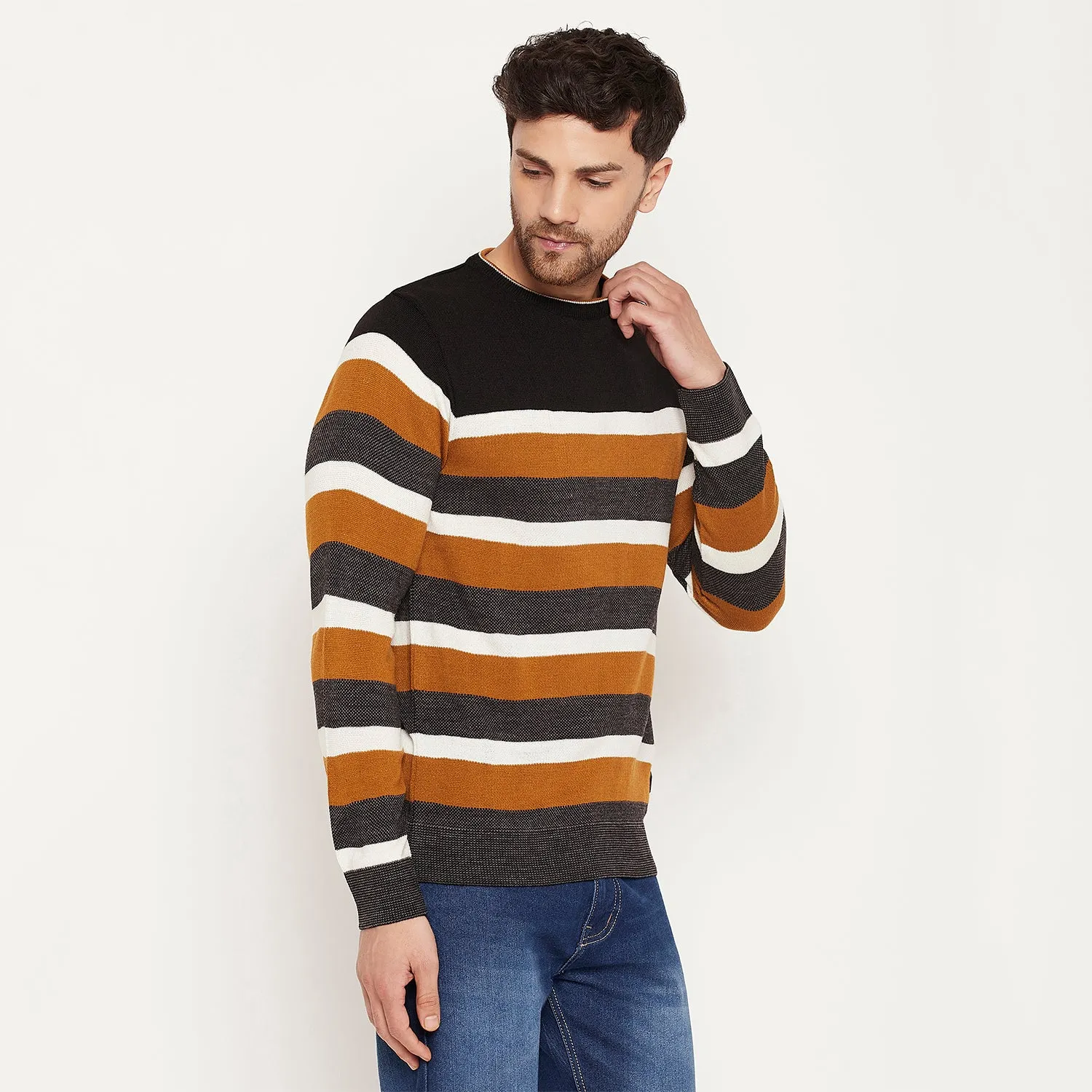 Duke Stardust Men Full Sleeve Pullover (SDS2110)
