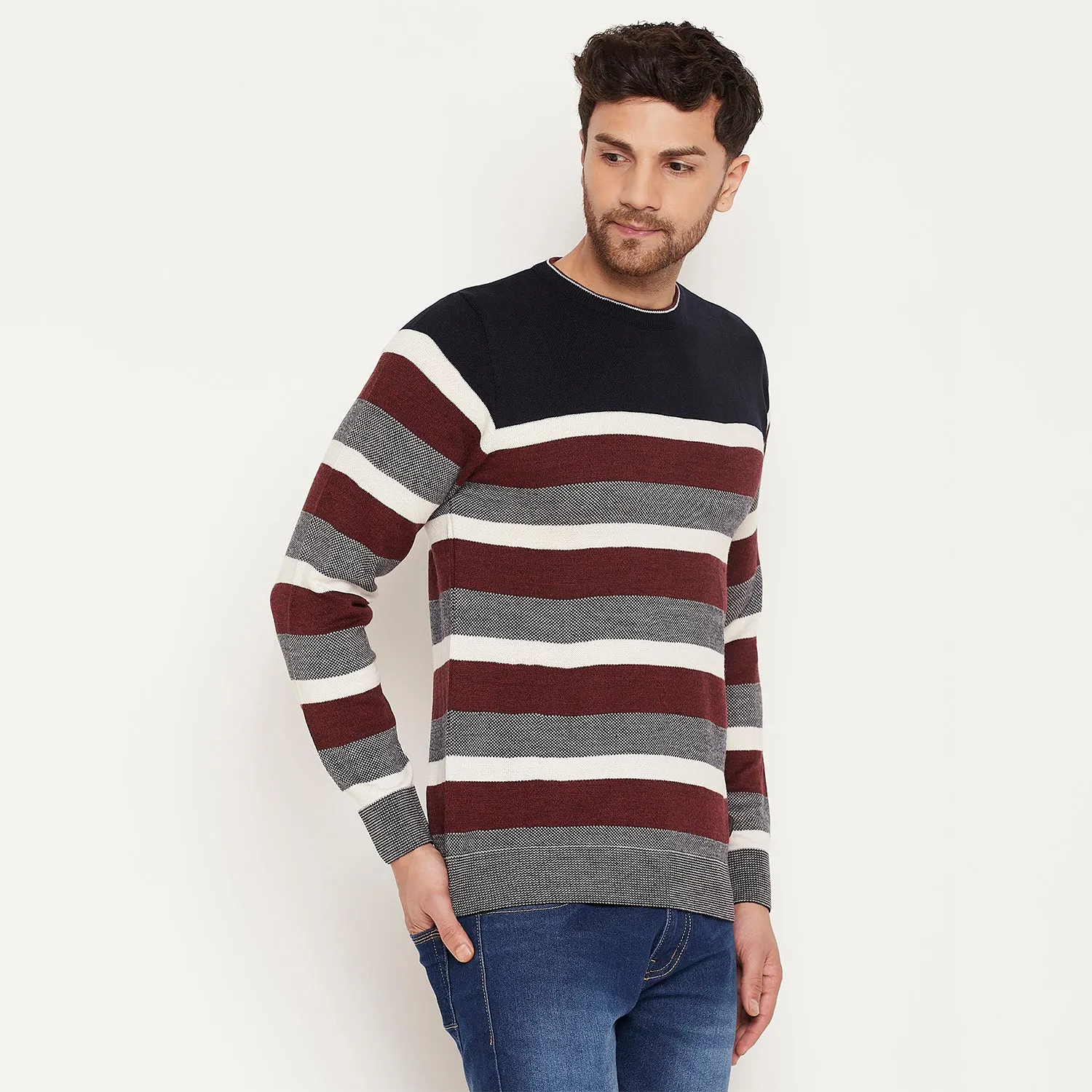 Duke Stardust Men Full Sleeve Pullover (SDS2110)