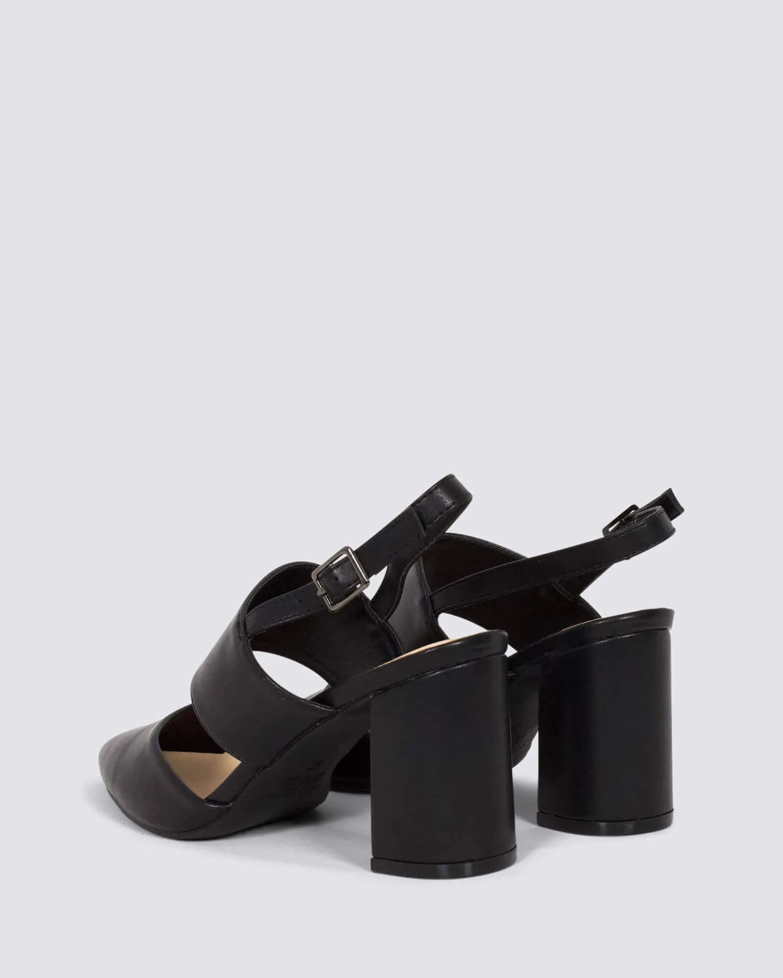 ENA SLINGBACK HEELS BLACK