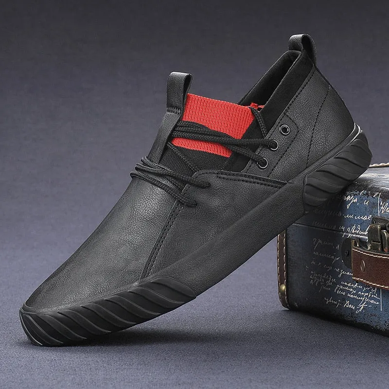 Fashion British High Top Loafers Designer Sneakers