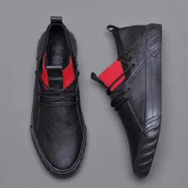 Fashion British High Top Loafers Designer Sneakers
