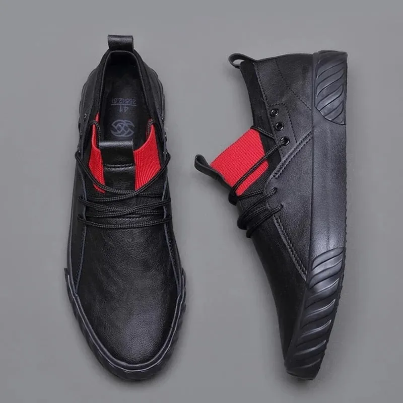 Fashion British High Top Loafers Designer Sneakers