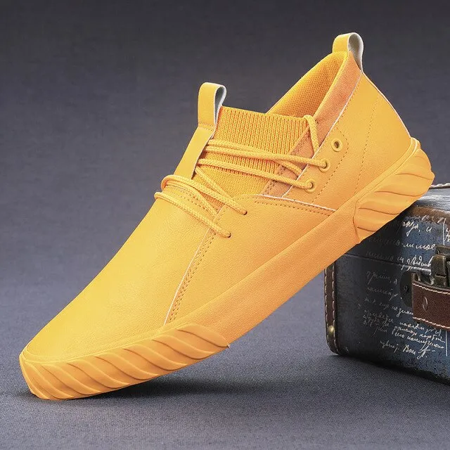 Fashion British High Top Loafers Designer Sneakers
