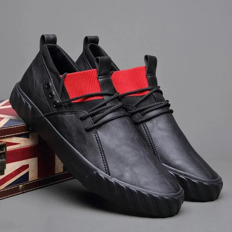 Fashion British High Top Loafers Designer Sneakers