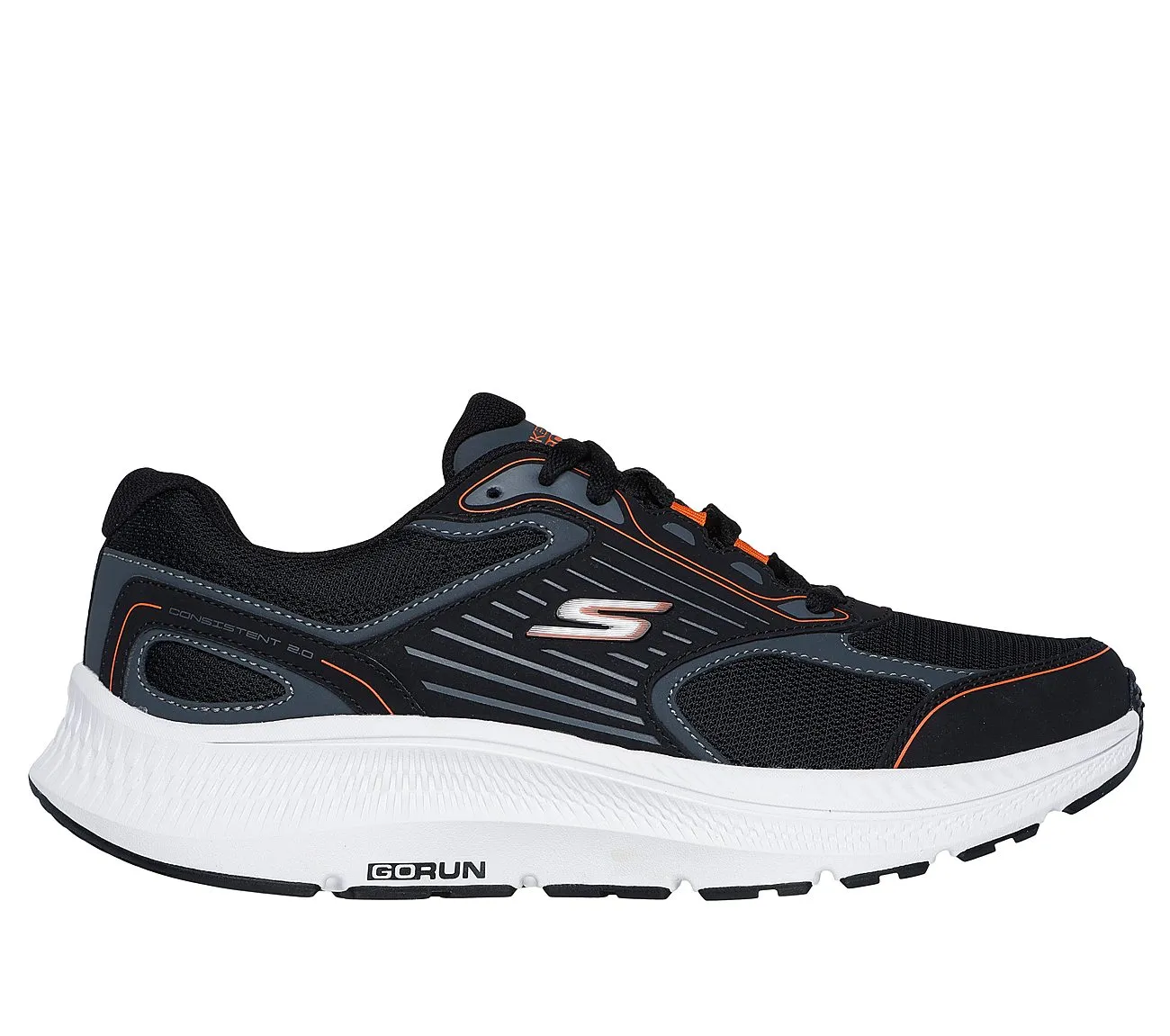 GO RUN CONSISTENT 2.0 - BLACK ORANGE