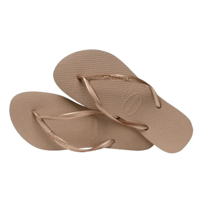 HAVAIANAS SLIM TEENSLIPPERS - ROSE GOLD