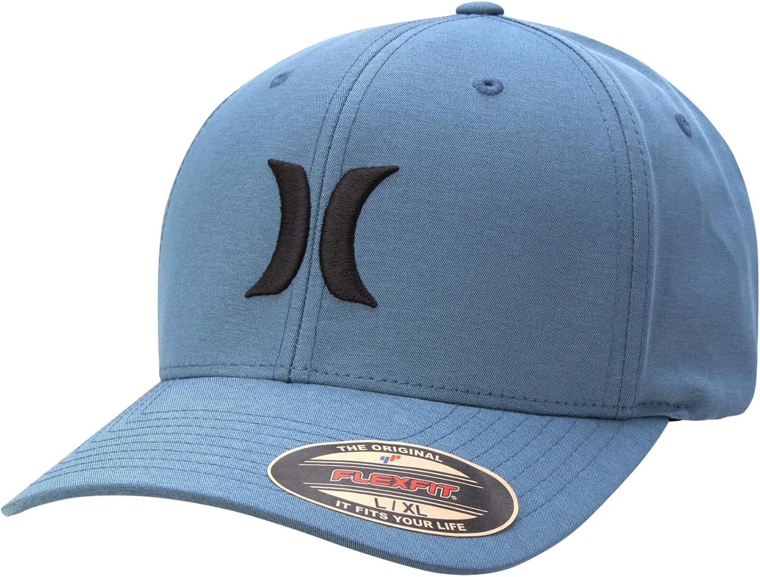 Hurley Men's Caps - One & Only Flexfit Textures Cap - Fitted Hats for Men, S-XL