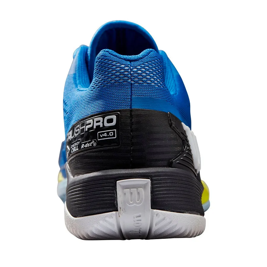 Men's Rush Pro 4.0 Tennis Shoe - Blue, Black, Yellow