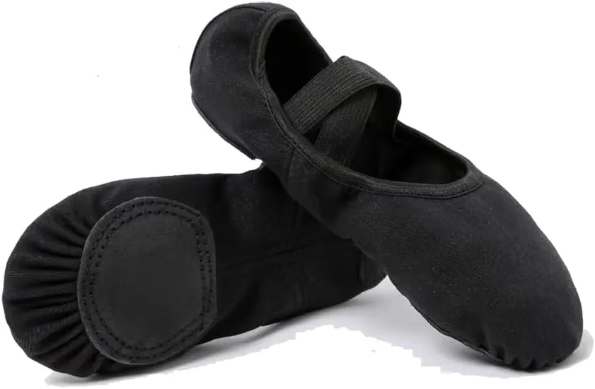 MSMAX Dance Flats Performa Stretch Ballet Slipper Toddler/Little Kid/Big Kid/Adult