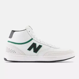 New Balance Numeric 440 High V2 Skate Shoe in White and Green