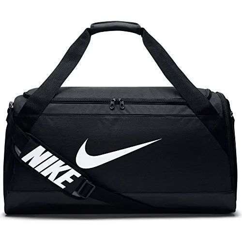 Nike Brasilia (Medium) Training Duffel Bag Black/Black/White