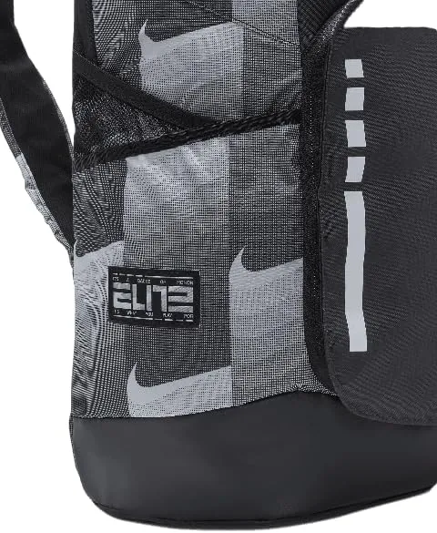Nike Elite Black/White/Anthracite Pattern One Size 32L