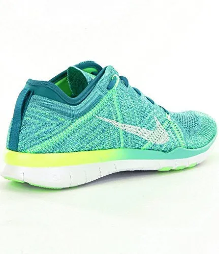 Nike Womens Free TR Flyknit Running Shoes (7, HYPER TURQ/ENERGY/GHOST GREEN/WHITE)