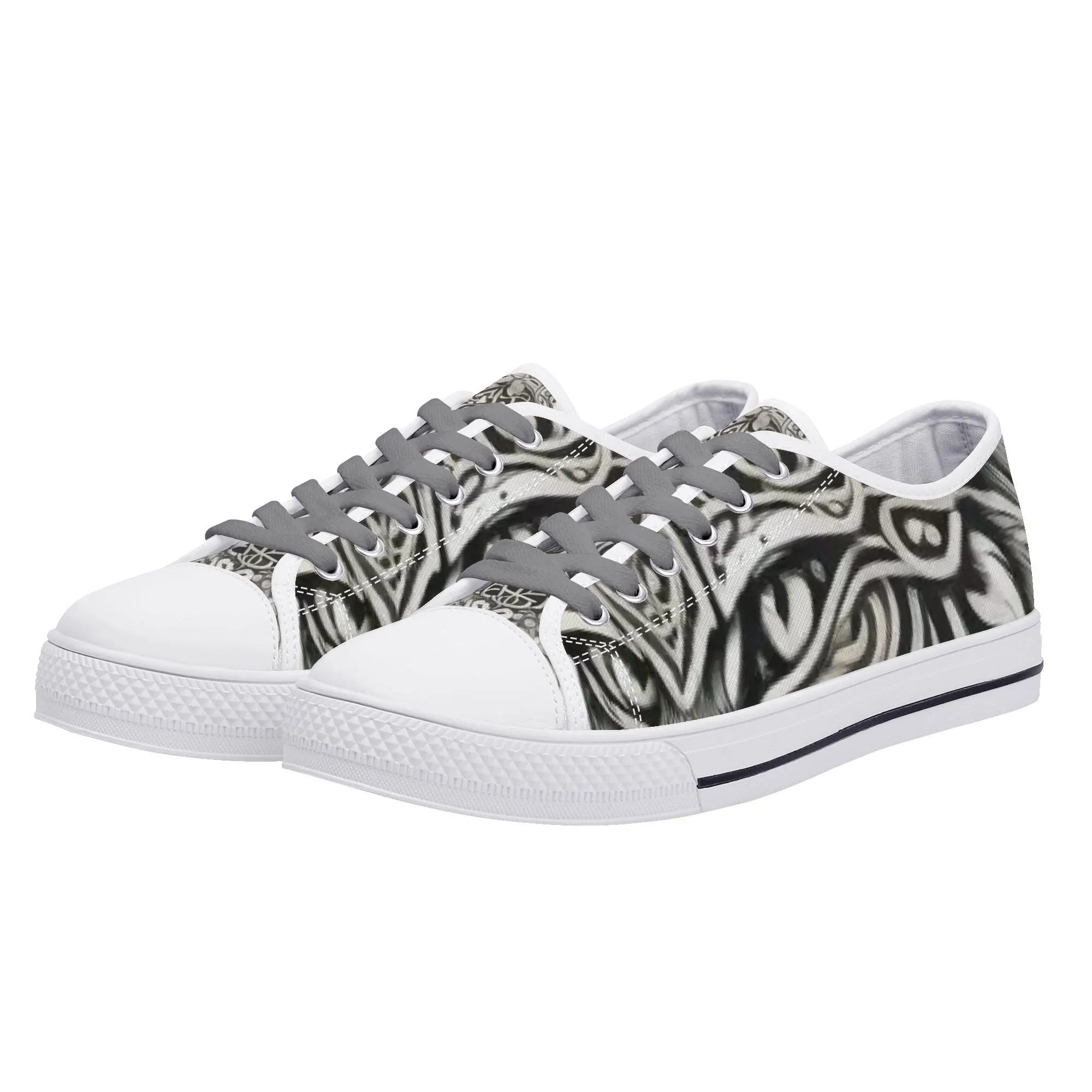 Nordic Kitty Mens Low Top