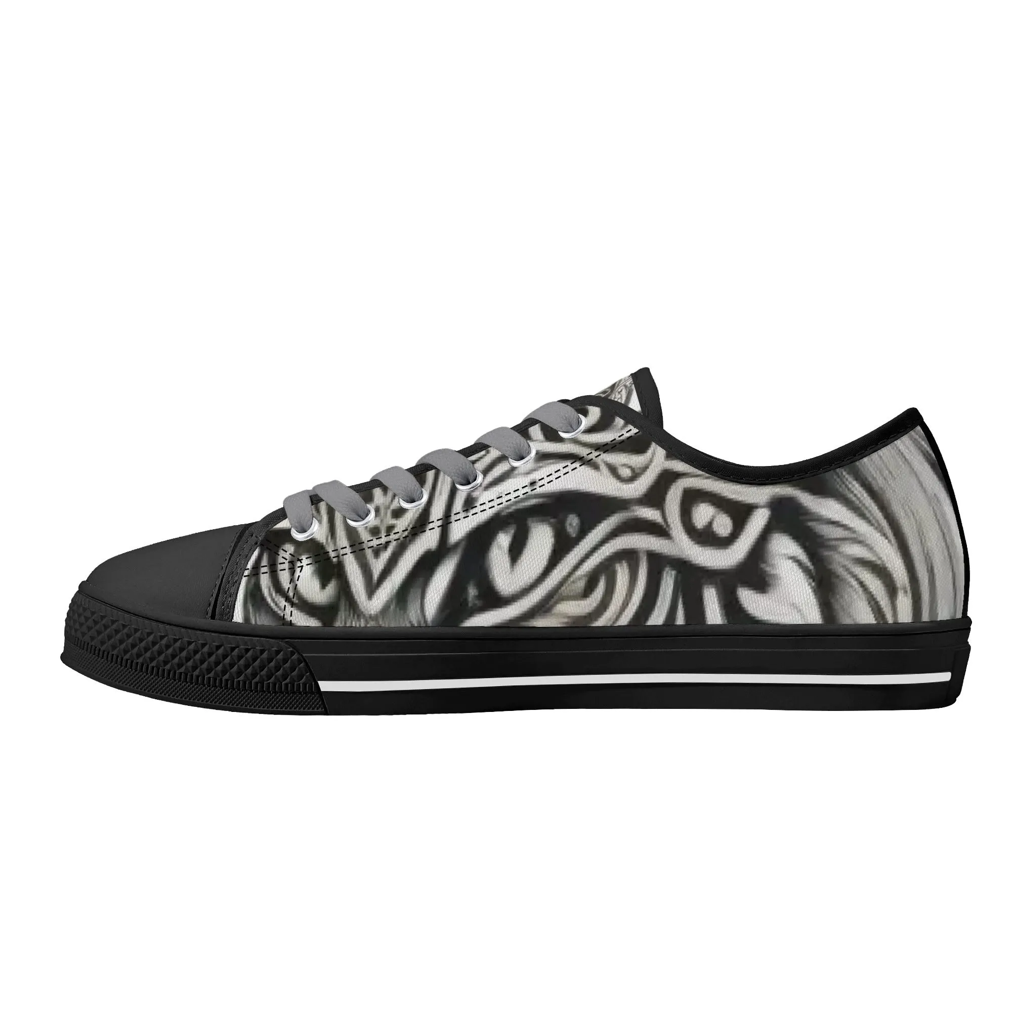 Nordic Kitty Mens Low Top