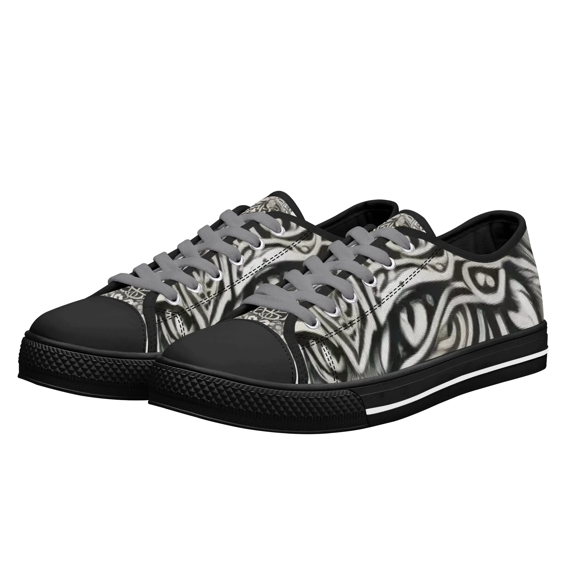 Nordic Kitty Mens Low Top