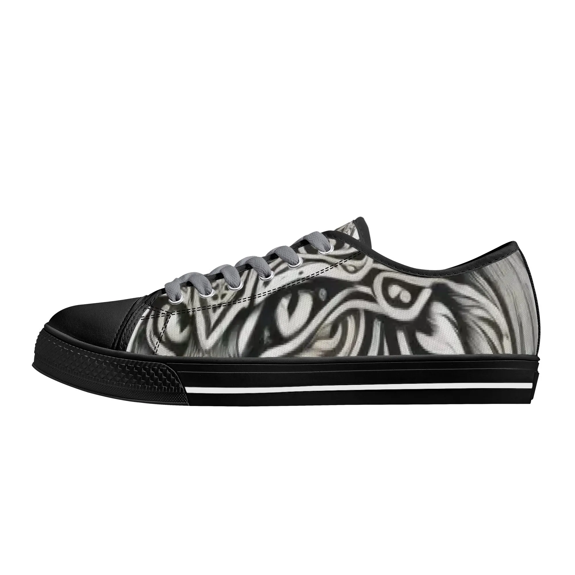 Nordic Kitty Mens Low Top