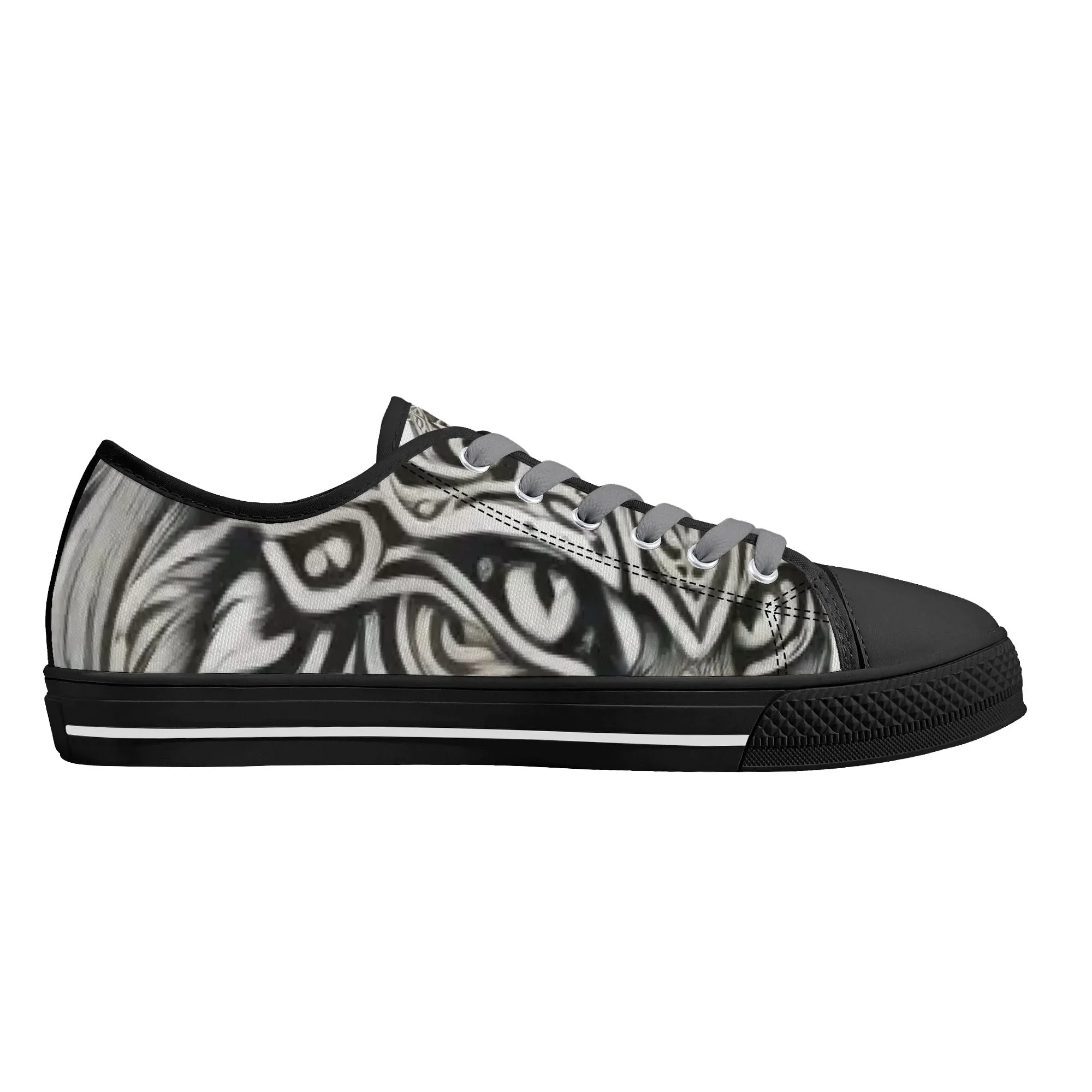 Nordic Kitty Mens Low Top
