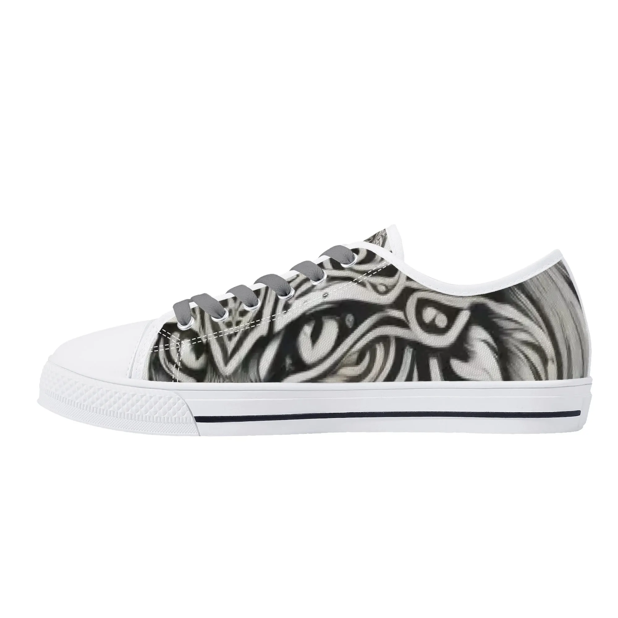 Nordic Kitty Mens Low Top
