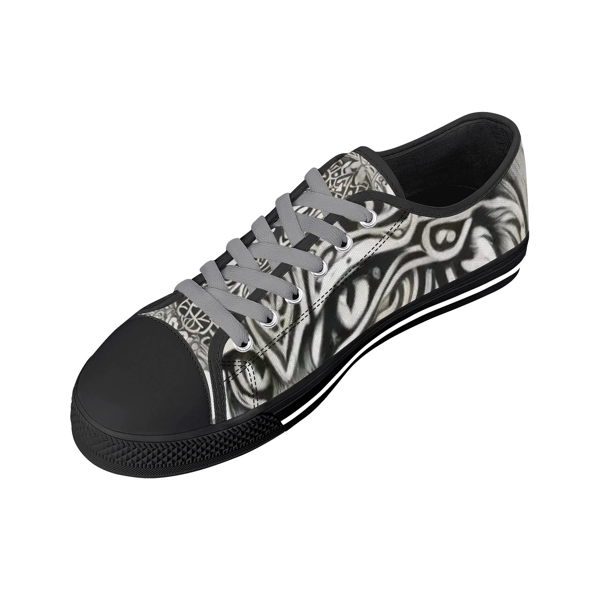 Nordic Kitty Mens Low Top