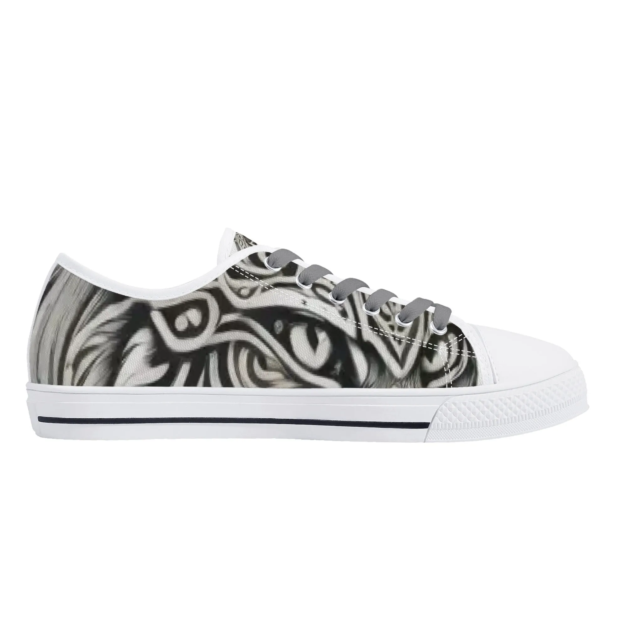 Nordic Kitty Mens Low Top