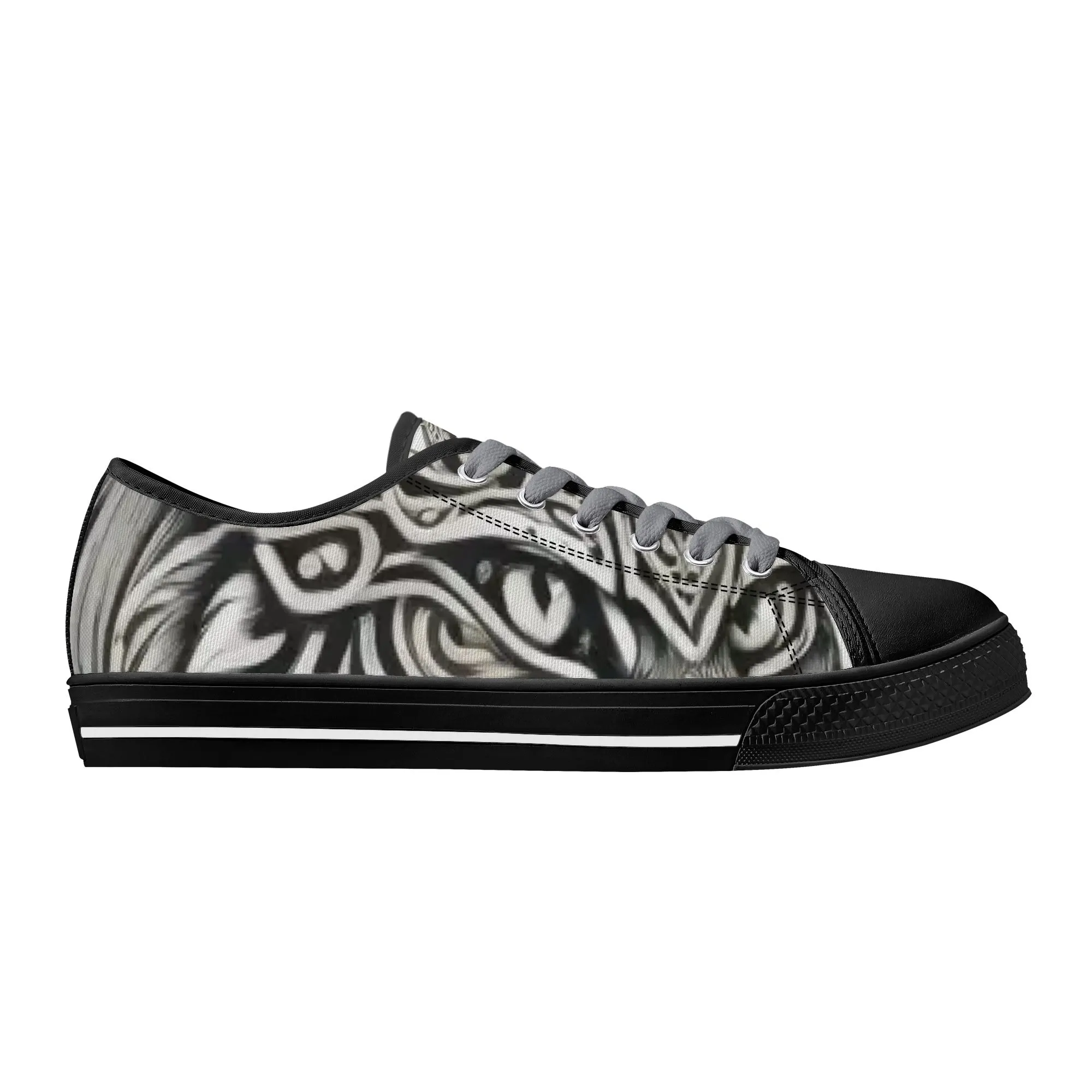 Nordic Kitty Mens Low Top
