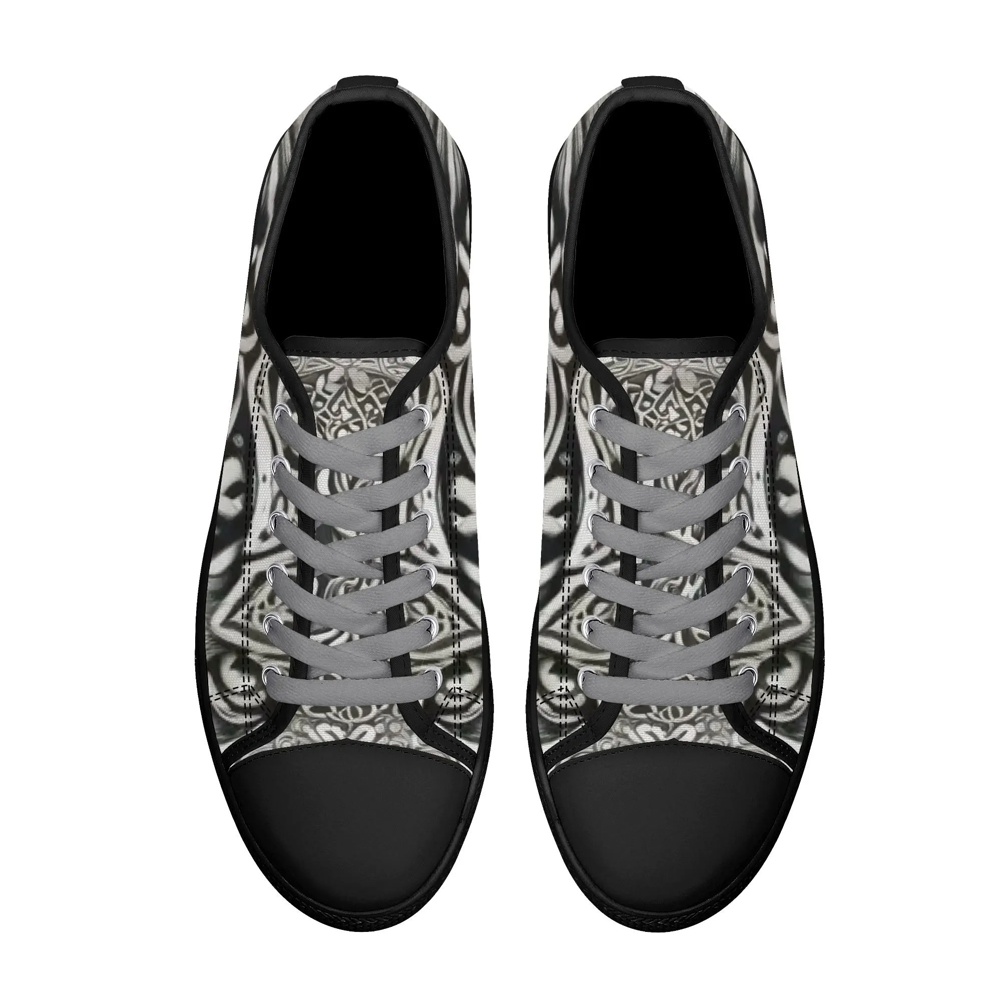 Nordic Kitty Mens Low Top
