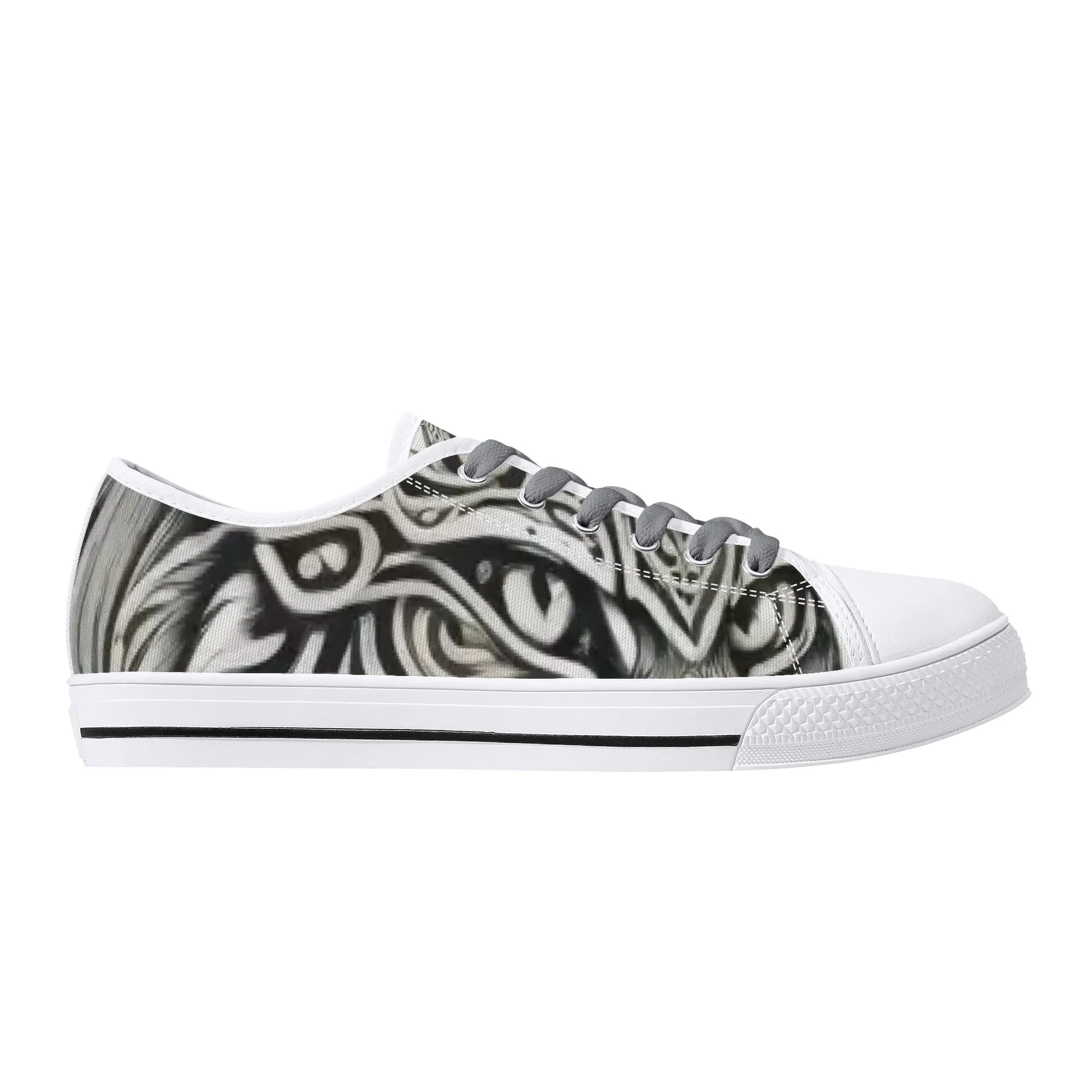 Nordic Kitty Mens Low Top