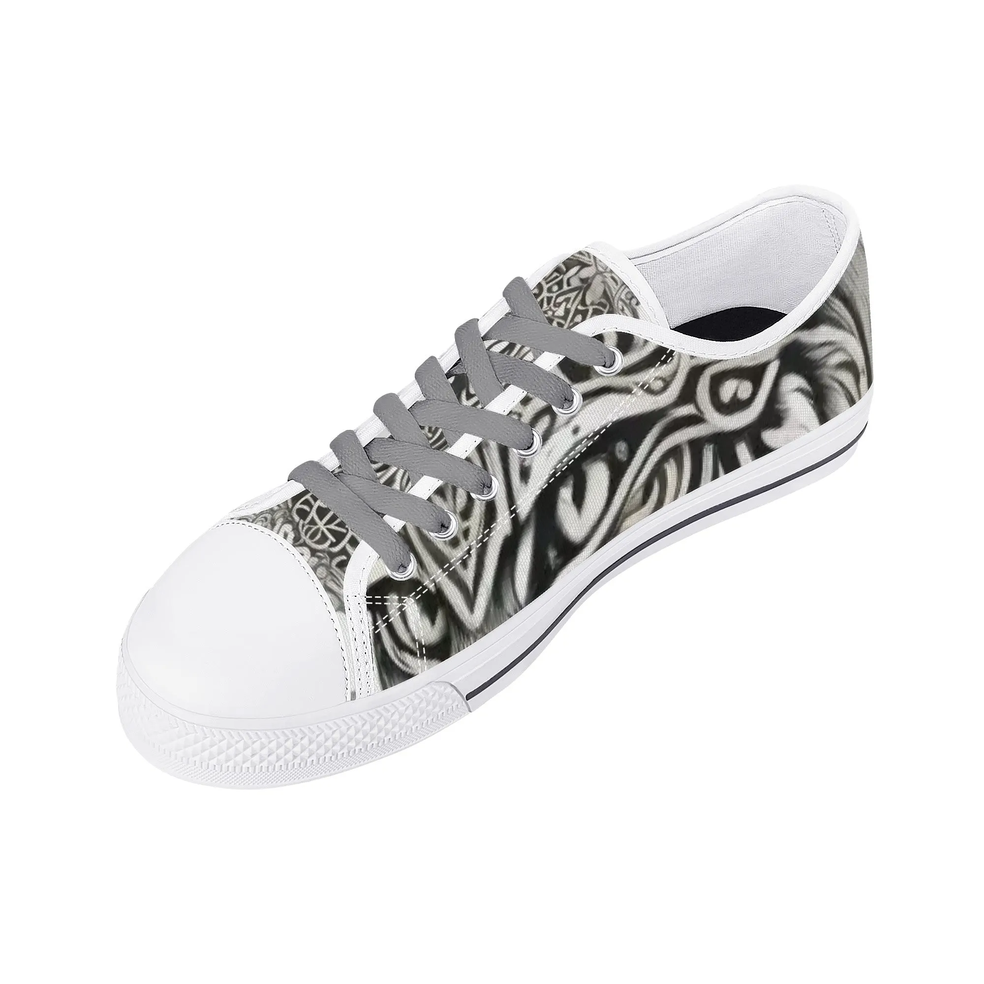 Nordic Kitty Mens Low Top
