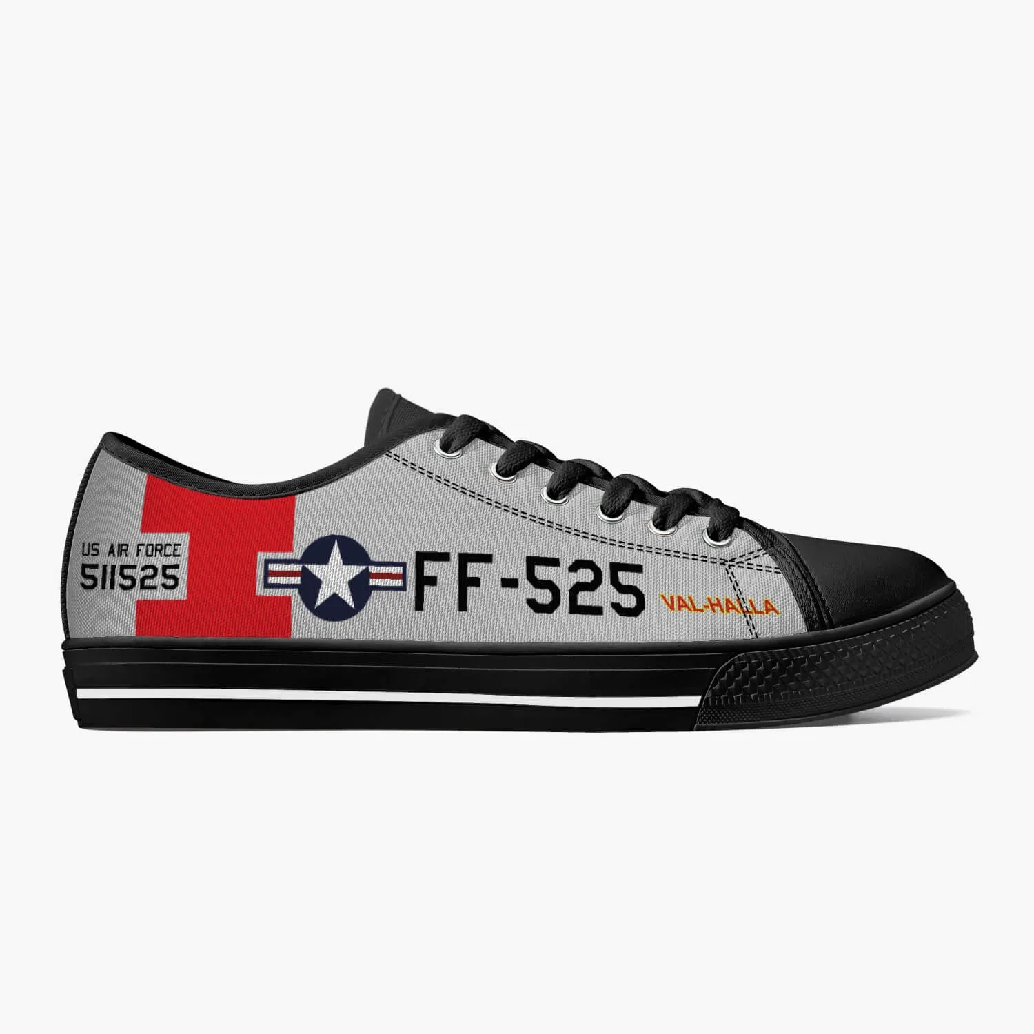 P-51 "Val-Halla" Low Top Canvas Shoes