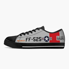 P-51 "Val-Halla" Low Top Canvas Shoes