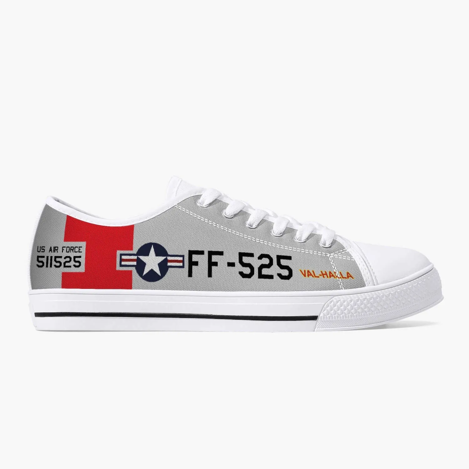 P-51 "Val-Halla" Low Top Canvas Shoes