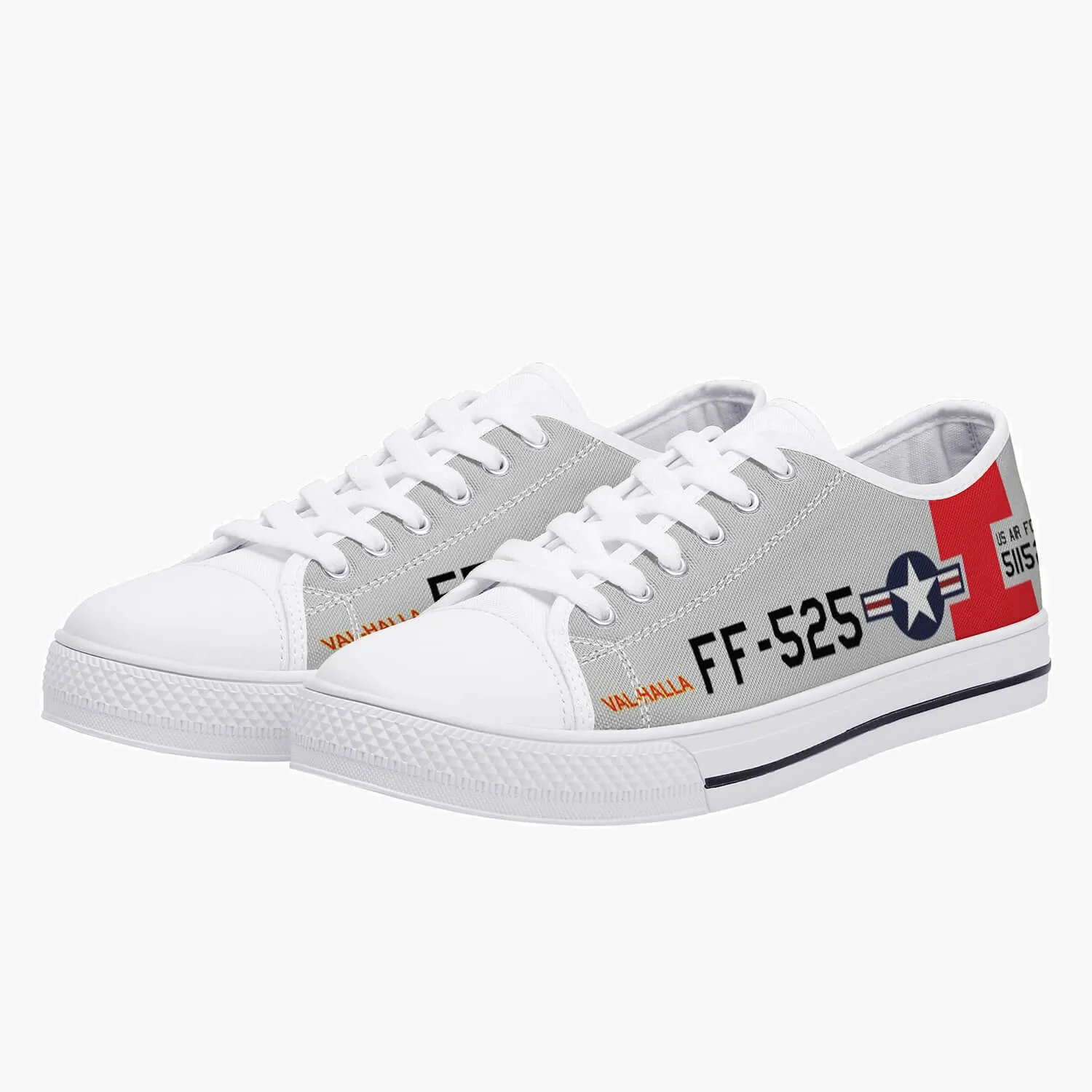 P-51 "Val-Halla" Low Top Canvas Shoes