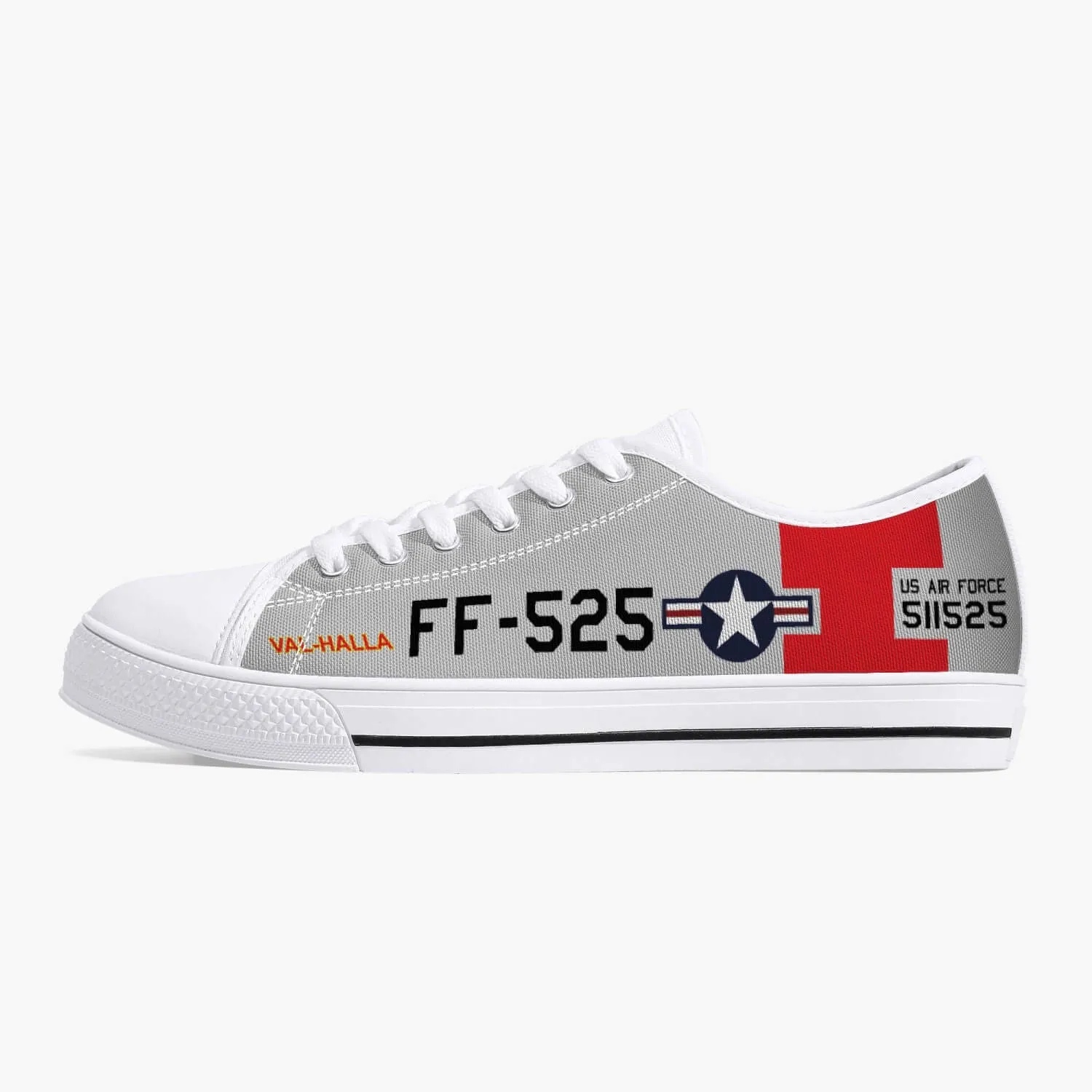 P-51 "Val-Halla" Low Top Canvas Shoes