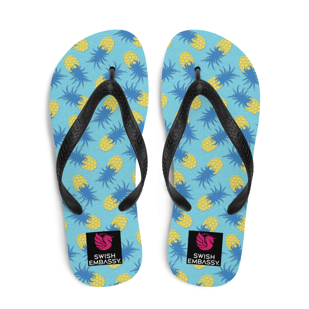 Pineapple Princess (Flip Flops)