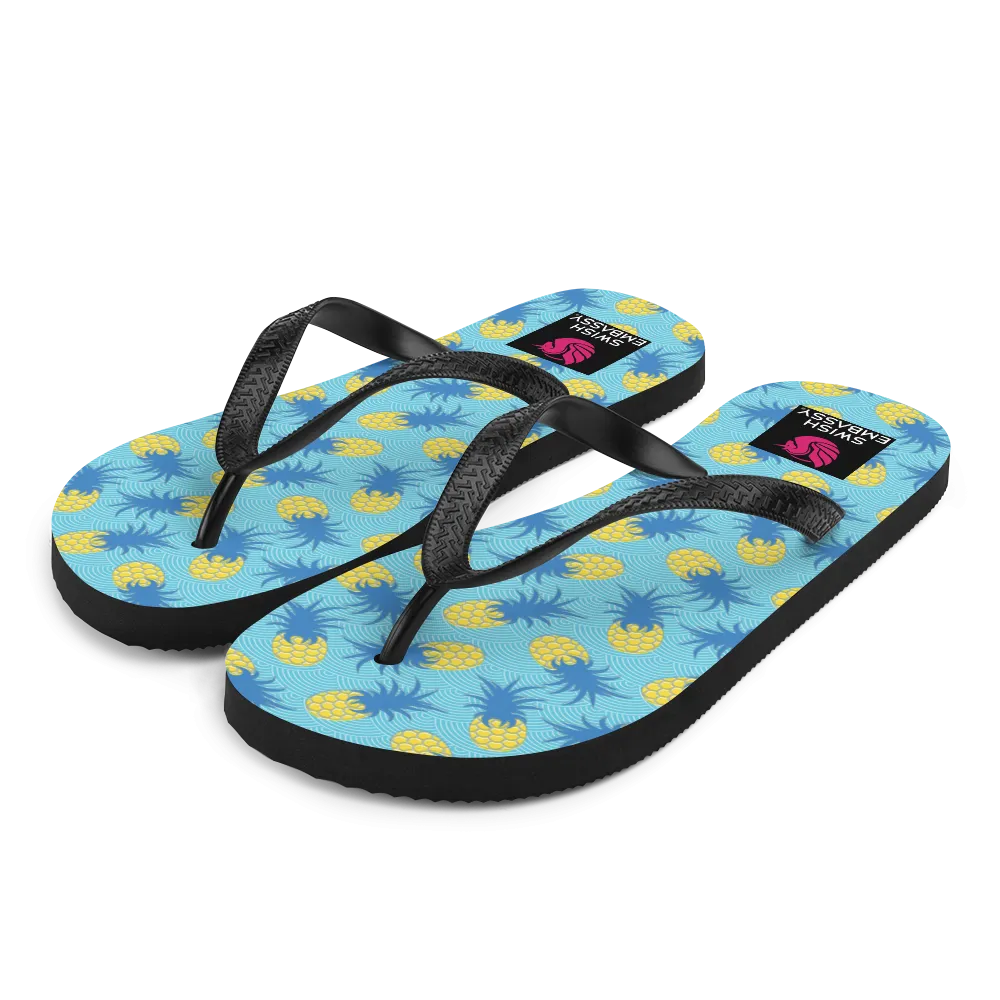 Pineapple Princess (Flip Flops)