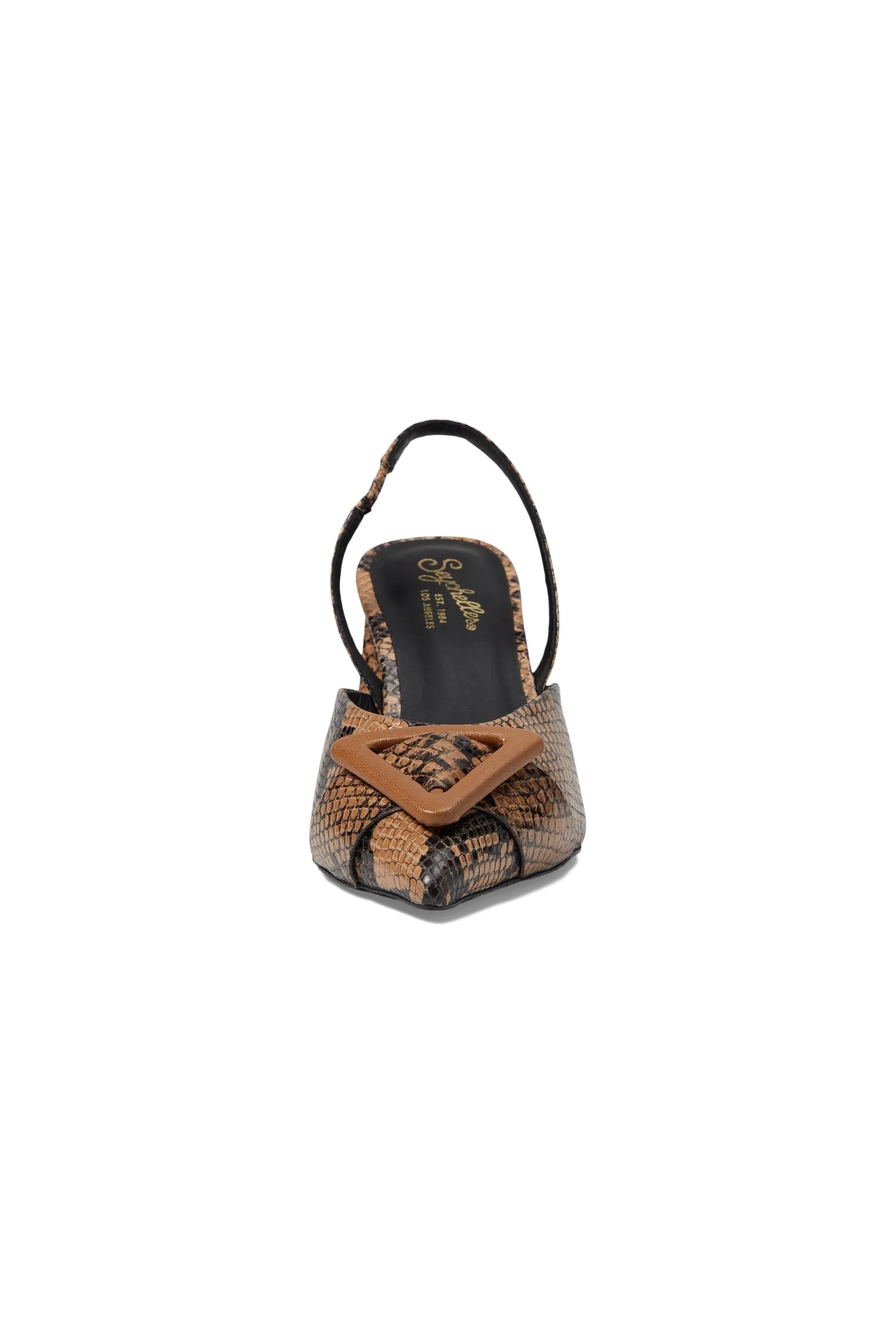 Seychelles Rumor Has It in Tan Exotic Leather