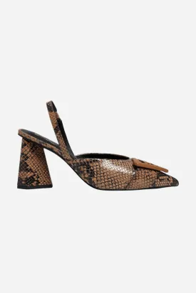Seychelles Rumor Has It in Tan Exotic Leather