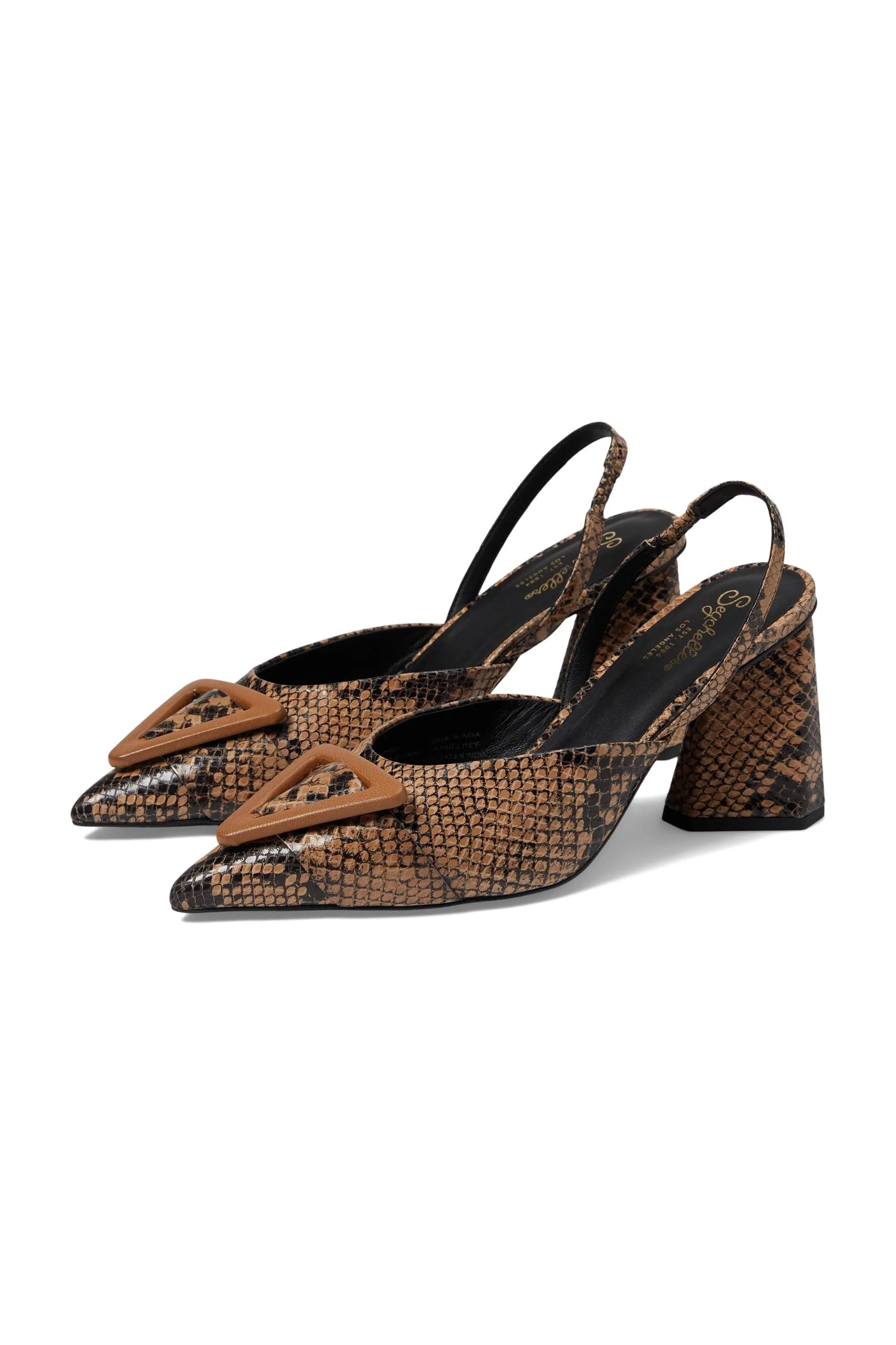 Seychelles Rumor Has It in Tan Exotic Leather