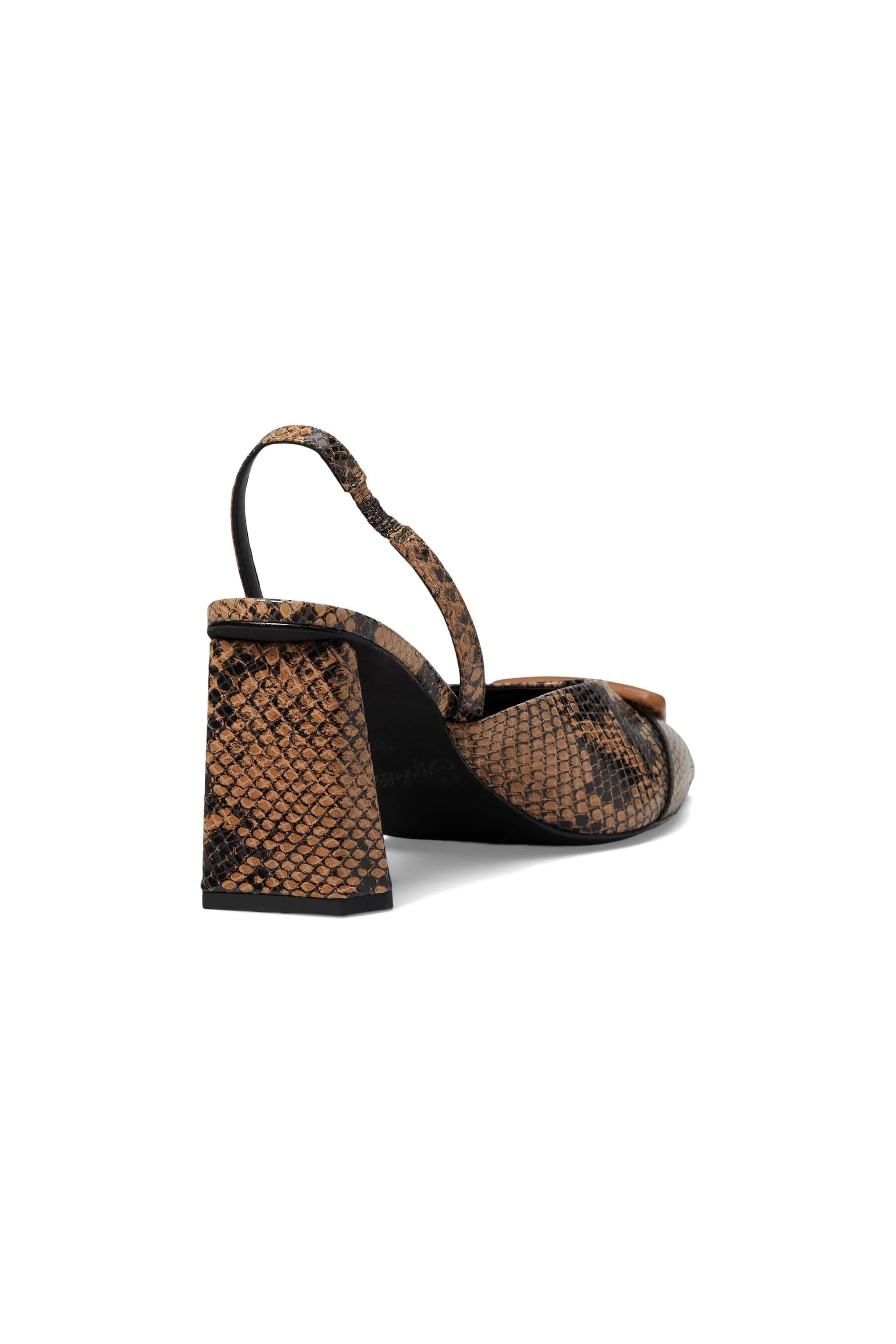 Seychelles Rumor Has It in Tan Exotic Leather
